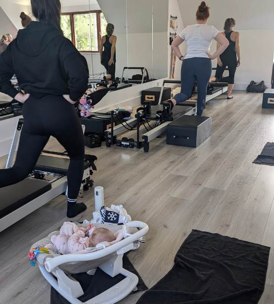 Mum and baby Pilates at Power of Pilates