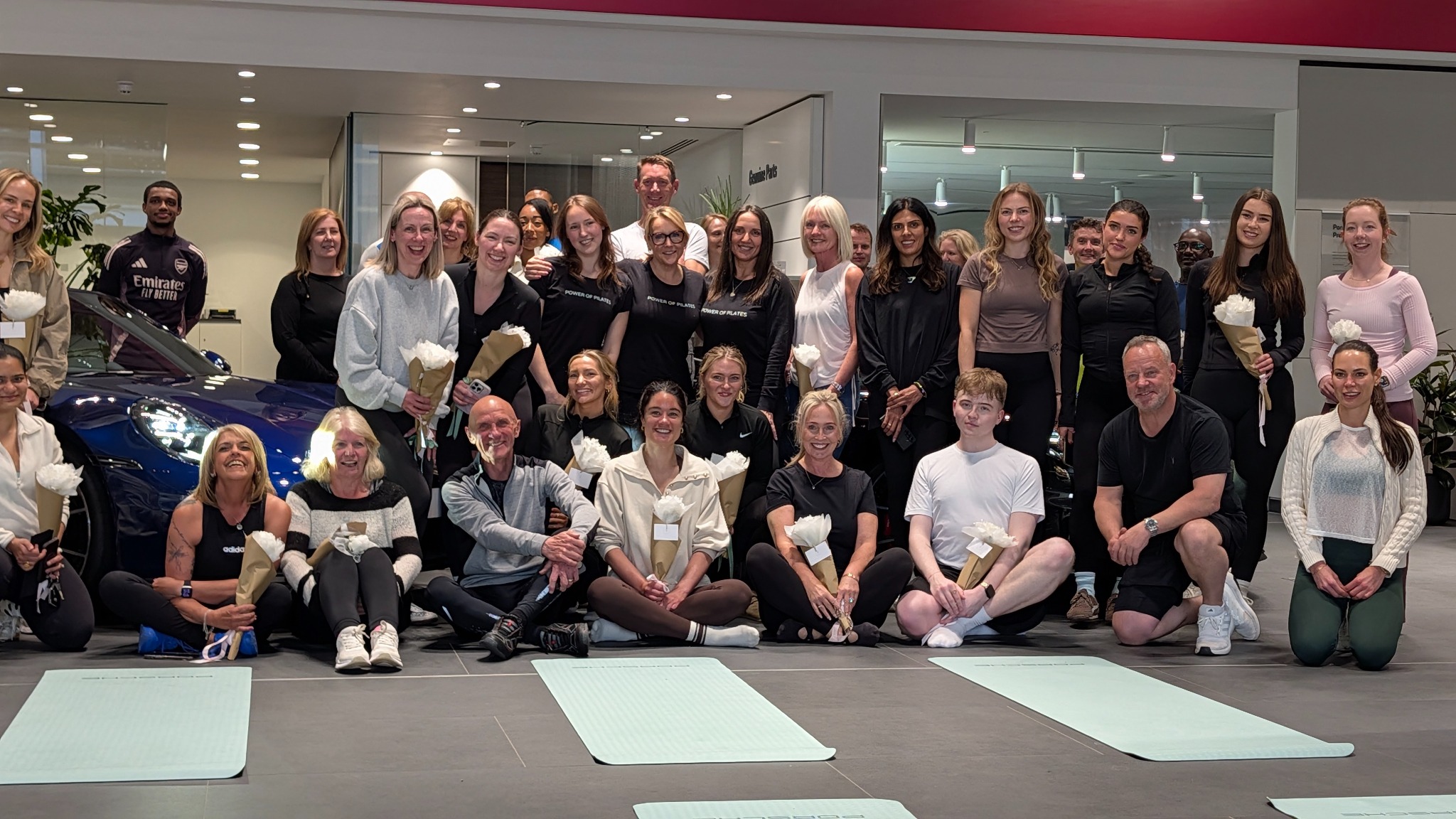 Guests attending the Raise Your Heart Rate event